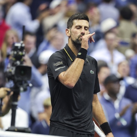 US Open 2025: Ο χορός-έκπληξη του Νόβακ Τζόκοβιτς στο γήπεδο για τα γενέθλια της κόρης του