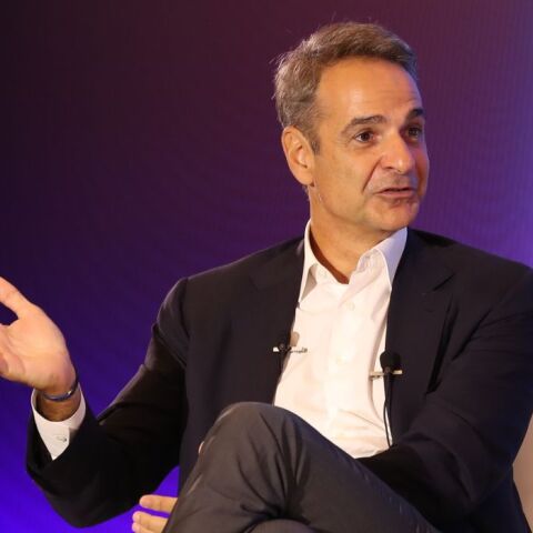 ΕΚΔΗΛΩΣΗ ΜΕ ΘΕΜΑ "AI IN SCHOOLS. H TEXNHTH ΝΟΗΜΟΣΥΝΗ ΣΤΗΝ ΕΚΠΑΙΔΕΥΣΗ" ΠΑΡΟΥΣΙΑ ΤΟΥ ΠΡΩΘΥΠΟΥΡΓΟΥ ΚΥΡΙΑΚΟΥ ΜΗΤΣΟΤΑΚΗ (NΑΣΟΣ ΣΙΜΟΠΟΥΛΟΣ / EUROKINISSI)