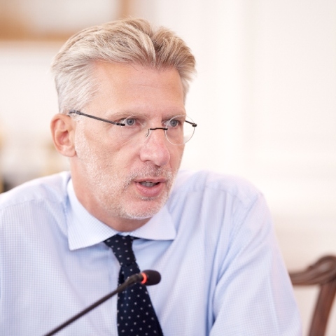 Ο υπουργός Επικρατείας, Άκης Σκέρτσος 