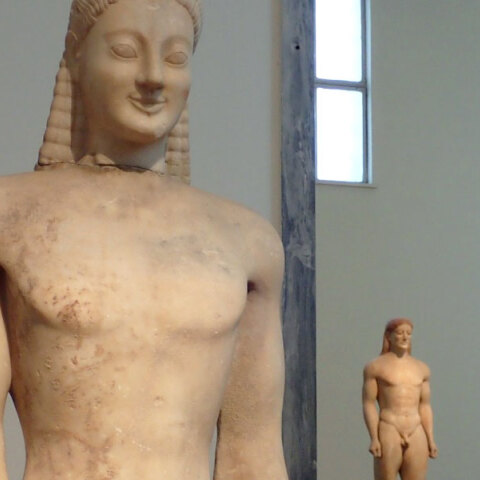 Κούροι: Βαλομάνδρας και Κροίσος, Εθνικό Αρχαιολογικό Μουσείο Αθηνών