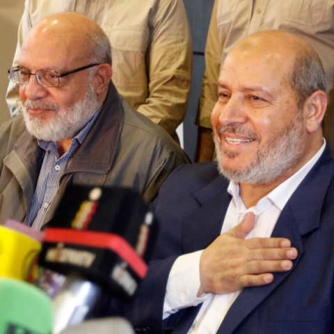 Ο ηγέτης της Χαμάς, Χαλίλ Αλ Χάγια 