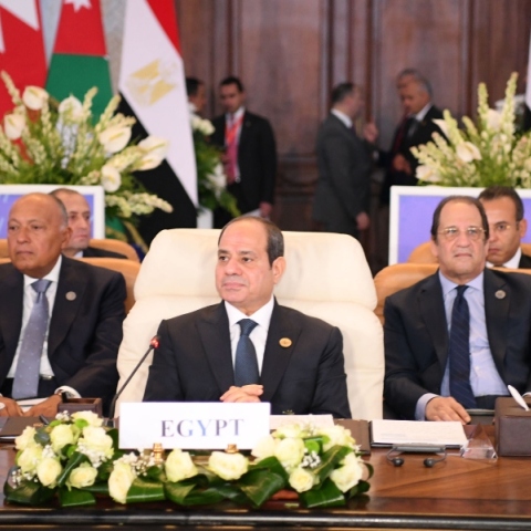 Ο πρόεδρος της Αιγύπτου Αμπντέλ Φατάχ αλ Σίσι