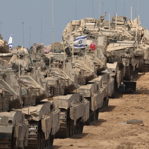 αρματα μαχης, Ισραηλ, Γαζα