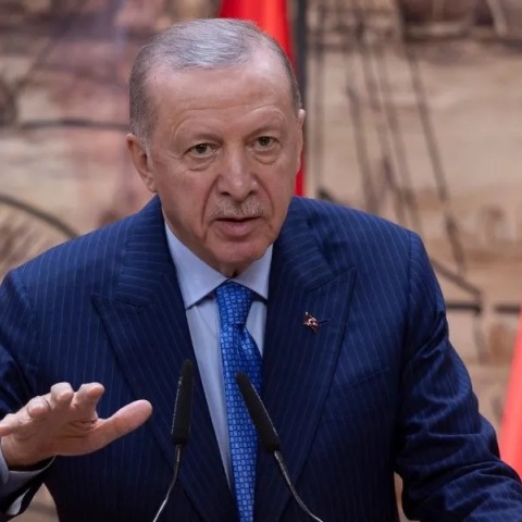Ο Τούρκος πρόεδρος Ρετζέπ Ταγίπ Ερντογάν 
