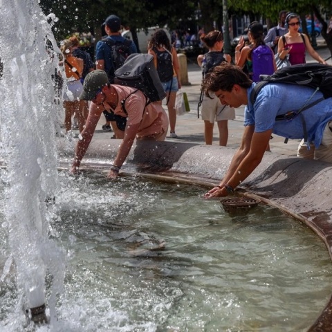 Κλιματική αλλαγή, καυσωνας στην ΑΘηνα