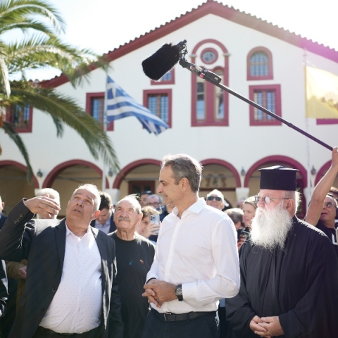 Μητσοτάκης στη Λήμνο