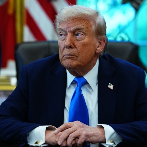 Ο πρόεδρος των ΗΠΑ, Ντόναλντ Τραμπ