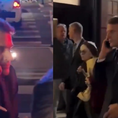 Ο Μακρόν «κόλλησε» στην κίνηση της Νέας Υόρκης λόγω Τραμπ - «Περιμένω στον δρόμο, γιατί όλα είναι κλειστά για σένα»