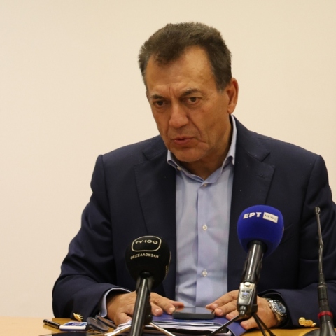 Ο αναπληρωτής υπουργός Αθλητισμού, Γιάννης Βρούτσης