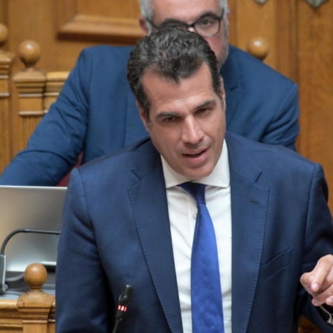 Ο Υπουργός Μετανάστευσης και Ασύλου, Θάνος Πλεύρης