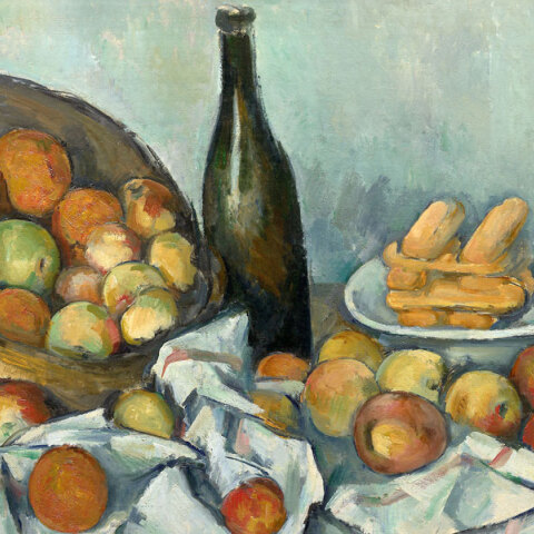 Το καλάθι με τα μήλα, ελαιογραφία του Πολ Σεζάν, 1893