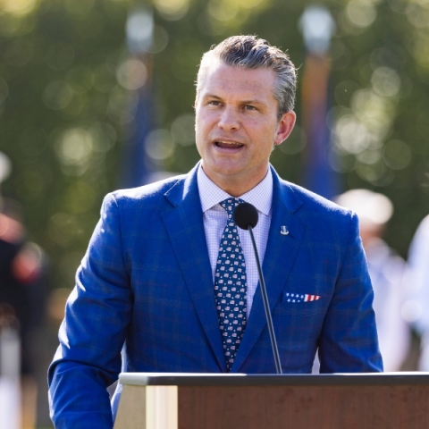 Ο υπουργός Άμυνας των ΗΠΑ, Πιτ Χέγκσεθ