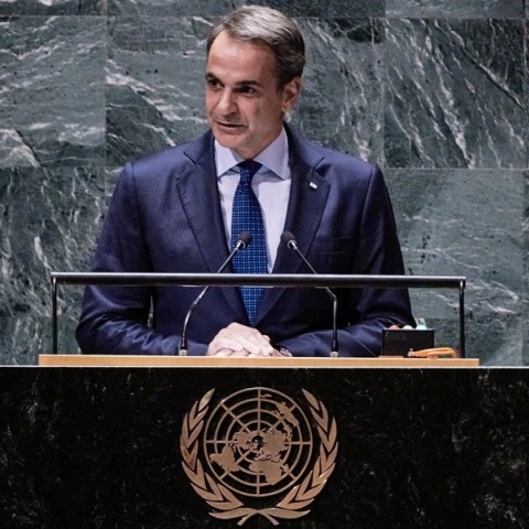Ο πρωθυπουργός, Κυριάκος Μητσοτάκης στη Γενική Συνέλευση των Ηνωμένων Εθνών
