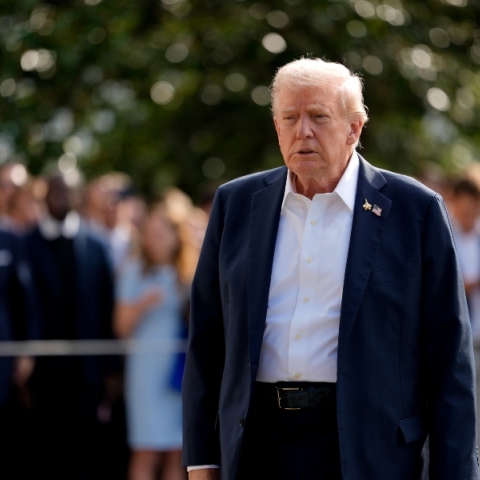 Ο πρόεδρος των ΗΠΑ, Ντόναλντ Τραμπ 