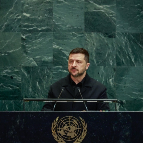 Ο πρόεδρος της Ουκρανίας Βολοντίμιρ Ζελένσκι