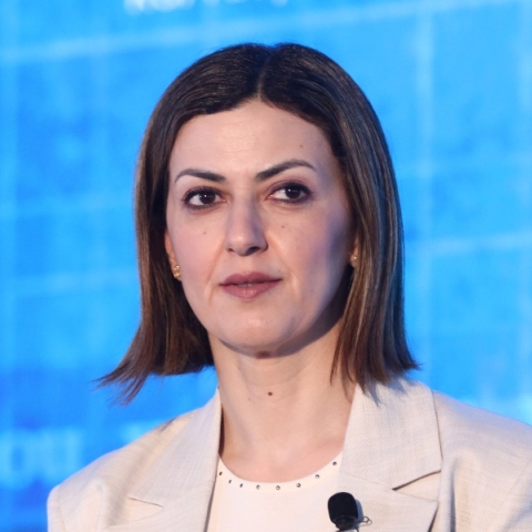 Η αναπληρώτρια υπουργός Υγείας, Ειρήνη Αγαπηδάκη