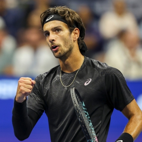 Ο Ιταλός τενίστας Λορέντζο Μουζέτι