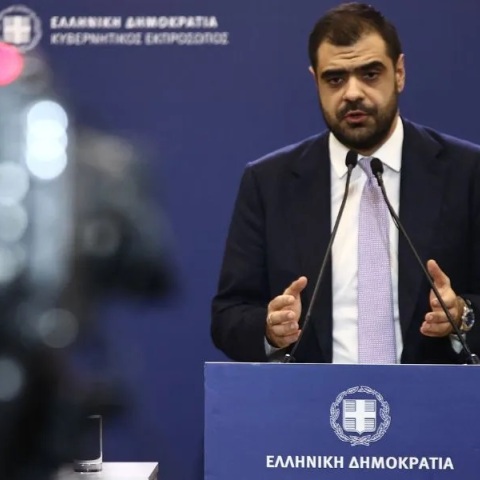 Ο κυβερνητικός εκπρόσωπος, Παύλος Μαρινάκης