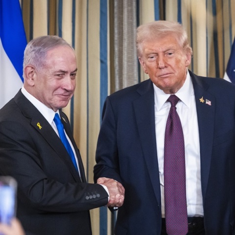 Ο Μπενιαμίν Νετανιάχου και ο Ντόναλντ Τραμπ