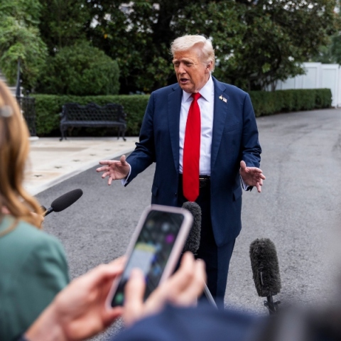 Ο πρόεδρος των ΗΠΑ, Ντόναλντ Τραμπ 