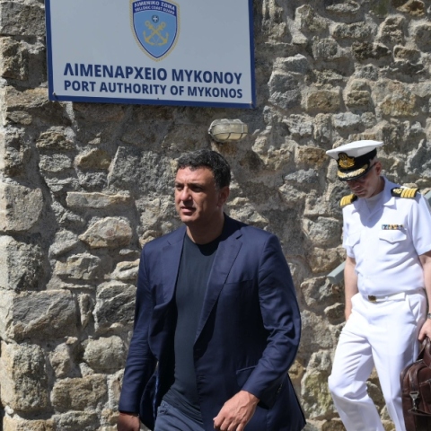 Ο υπουργός Ναυτιλίας και Νησιωτικής Πολιτικής, Βασίλης Κικίλιας