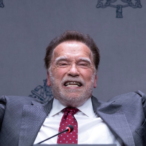 Ο Άρνολντ Σβαρτσενέγκερ στο Βατικανό 