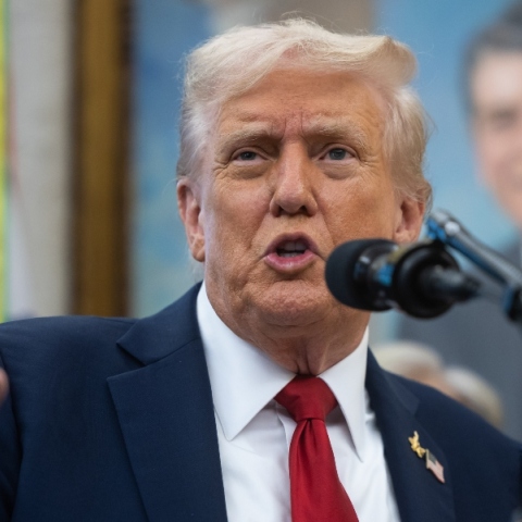 Ο πρόεδρος των ΗΠΑ, Ντόναλντ Τραμπ 