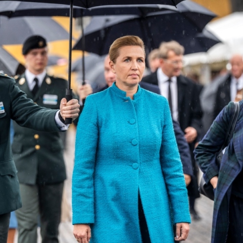 Η πρωθυπουργός της Δανίας, Μέτε Φρεντέρικσεν 