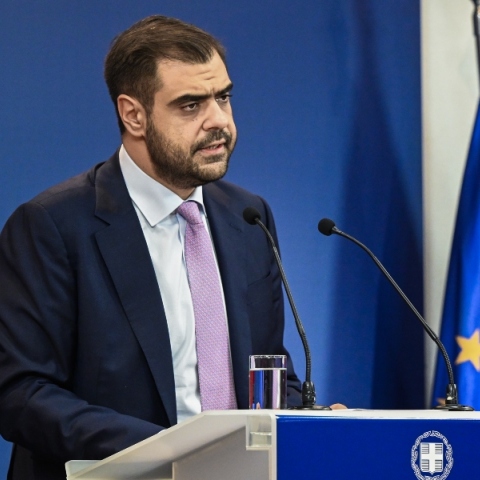 Ο κυβερνητικός εκπρόσωπος, Παύλος Μαρινάκης