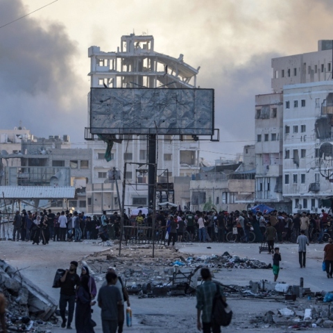 γαζα, συντριμμια, κατοικοι