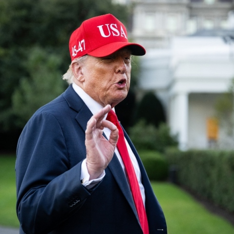 Ο πρόεδρος των ΗΠΑ, Ντόναλντ Τραμπ 