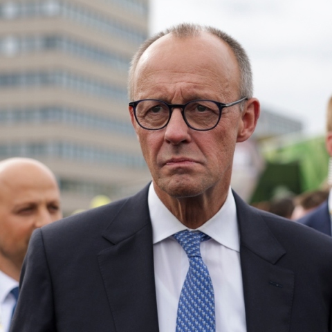 Ο Γερμανός καγκελάριος, Φρίντριχ Μερτς