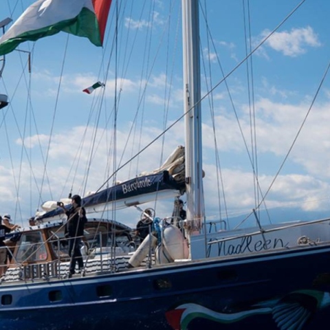 Το πλοίο Malden του στολίσκου Freedom Flotilla Coalition