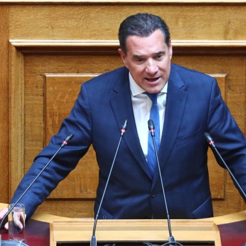 Ο υπουργός Υγείας Άδωνις Γεωργιάδης 