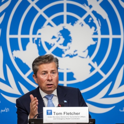 Ο Αναπληρωτής Γενικός Γραμματέας του ΟΗΕ, Τομ Φλέτσερ