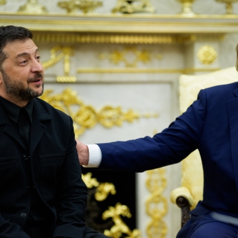 Ζελένσκι και Τραμπ στον Λευκό Οίκο