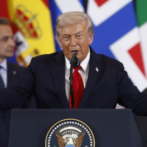 Ο Ντόναλντ Τραμπ στη Σύνοδο Κορυφής για το μέλλον της Γάζας