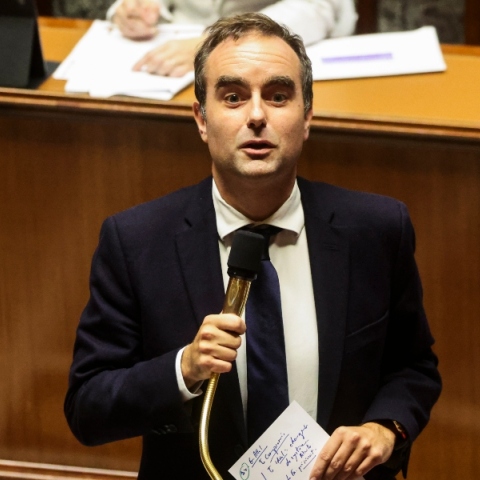 Ο πρωθυπουργός της Γαλλίας Σεμπαστιάν Λεκορνί 