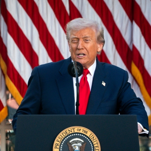 Ο πρόεδρος των ΗΠΑ, Ντόναλντ Τραμπ 