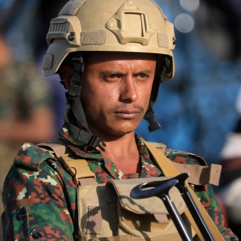 Στρατιωτης των Χούθι της Υεμε΄νεης