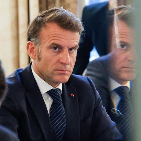 Ο πρόεδρος της Γαλλίας, Εμανουέλ Μακρόν 