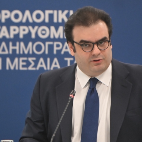 Ο υπουργός Οικονομικών, Κυριάκος Πιερρακάκης 