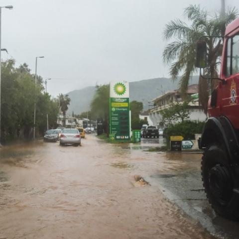 Πλημμύρες στη Ζάκυνθο