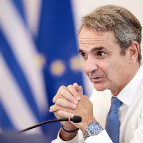 Ο πρωθυπουργός Κυριάκος Μητσοτάκης