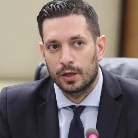 Ο αναπληρωτής υπουργός Μεταφορών, Κωνσταντίνος Κυρανάκης