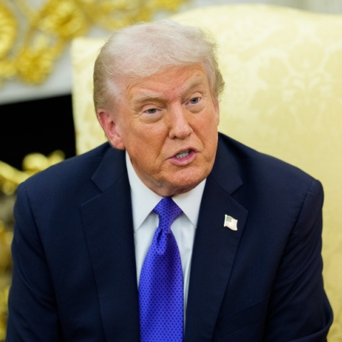 Ο πρόεδρος των ΗΠΑ, Ντόναλντ Τραμπ 