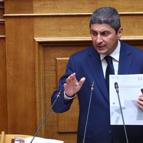 ο πρώην υπουργός Αγροτικής Ανάπτυξης και Τροφίμων Λευτέρης Αυγενάκης