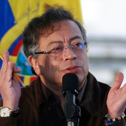 Ο πρόεδρος της Κολομβίας, Γκουστάβο Πέτρο	