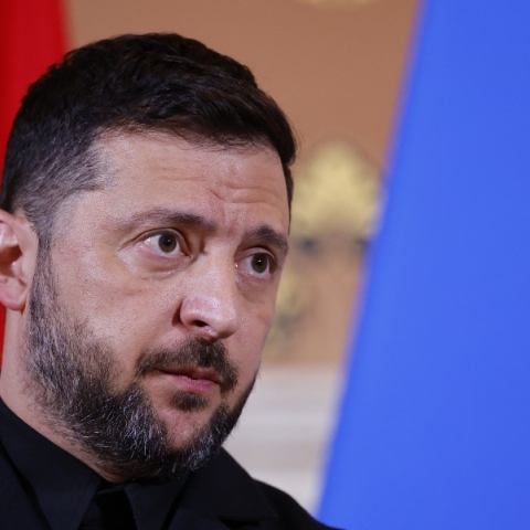 Ο πρόεδρος της Ουκρανίας Βολοντίμιρ Ζελένσκι