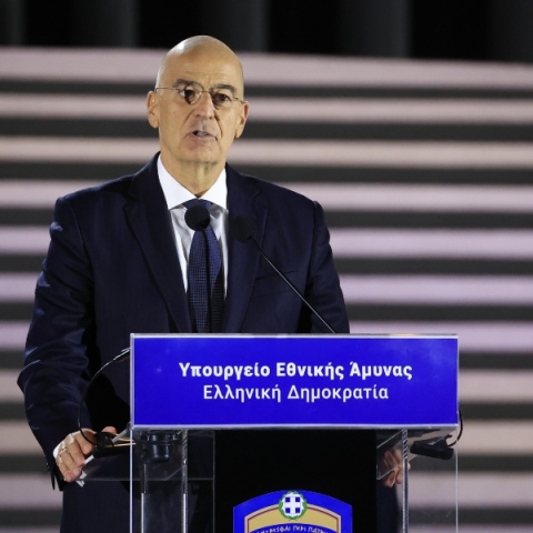 Ο υπουργός Εθνικής Άμυνας, Νίκος Δένδιας